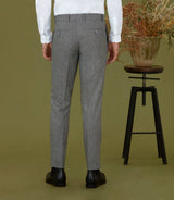 Nepatant" grey tweed city pants