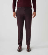 Gveloute" burgundy city pants