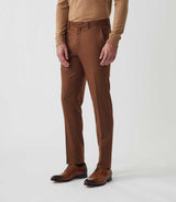 Gveloute" city pants tobacco