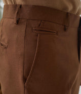 Gveloute" city pants tobacco