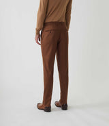 Gveloute" city pants tobacco