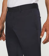 Pantalon ville tissu technique marine FANACO IZAC