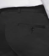 Pantalon ville tissu technique noir FANACO - IZAC