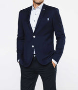 Meloman" navy blue casual jacket