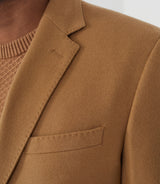 Veste casual avec cachemire camel "Raffineur"