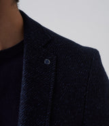 Rare" navy knit jacket