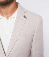 Chalice" pink linen separable jacket