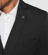 Cionaco" black technical jacket