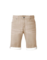 Bermuda slim denim beige - IZAC