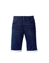 Bermuda slim denim marine - IZAC