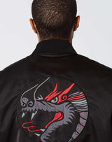 Blouson Noir Dragon - IZAC