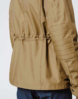 Beige Multi-Pocket Parka