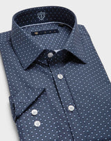 Chemise motif géométrique