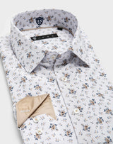 Chemise motif floral - IZAC