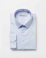 Satinslim" slim fit cotton shirt