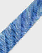 Joao" sky textured fabric tie