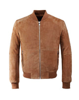 Blouson cuir camel "Imanie" - IZAC