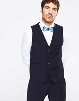 Navy blue formal vest