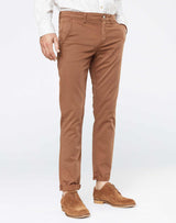 Karamellfarbene Casual Chino "Bachelor".