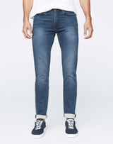 Super slim blue jeans