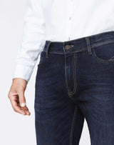 Jeans mit Ziernaht