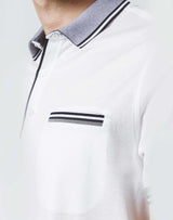 Polo Blanc Jersey