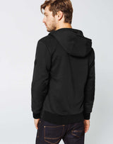 Sweat Capuche Noir - IZAC