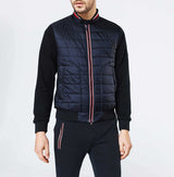 Sweat pull zippé col teddy marine "Swneo" - IZAC